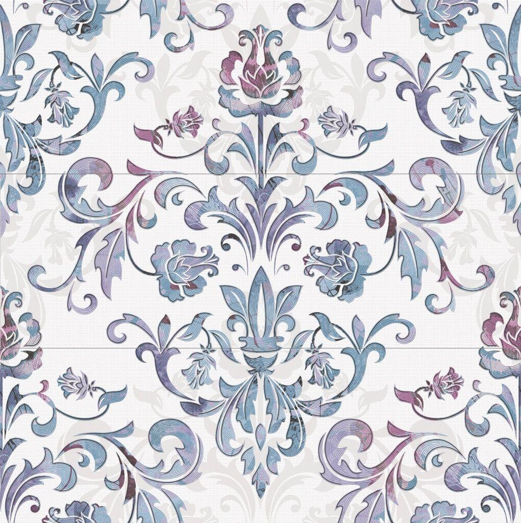 Декор настенный Plaza Set Daniela Plateado Комплект (3 шт.) 75x75.jpg